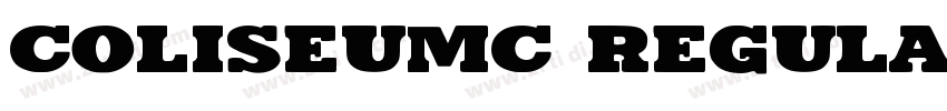 ColiseumC Regular字体转换